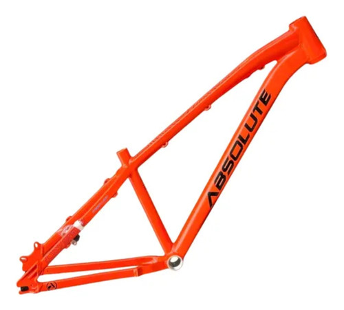 Quadro Absolute Brutus Pro Aro 26 Freeride Downhill Grau Cor Laranja/preto/azul Tamanho Del Quadro 13