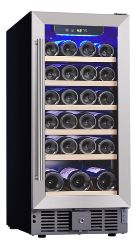 Takywep Refrigerador De Vino De 30 Botellas Debajo De La Enc