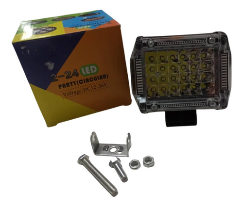 Faro Led 4 Pulgadas Multifuncion Profundidad Moto Carro 