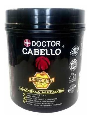 Mascarilla Multiacción Doctor Cabello Banana Y Miel De 1,5kg