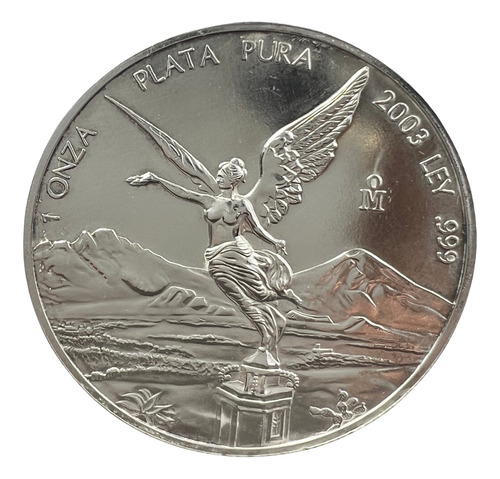 Onza Libertad Plata Ley 0.999 2003