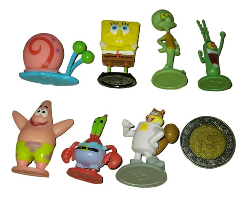 Semicolección Figuras Bob Esponja Sweet Grazon