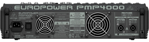 Mezcladora Behringer Mod. Pmp4000