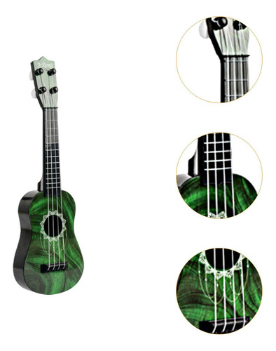 Instrumento Musical De Guitarra De 4 Cuerdas Para Niños