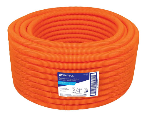 Manguera Corrugada Flexible ¾ Rollo 50m Volteck