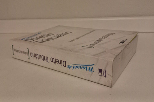 Livro Manual De Direito Tributário - Eduardo Sabbag (Usado)