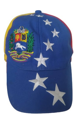 Gorra Tricolor De Venezuela Para Adulto