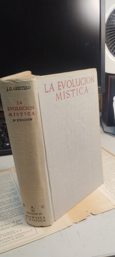 La Evolucion Mistica Juan G. Arintero (Usado)