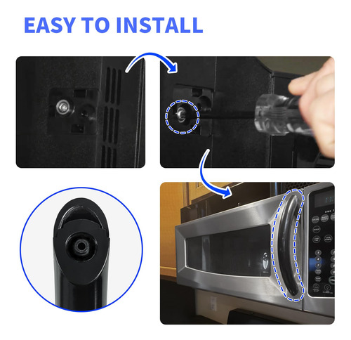 Manija De Puerta De Microondas Para Microondas Whirlpool Kit