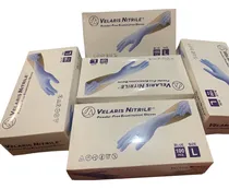 Comprar Guantes De Nitrilo Libres De Latex  1 Caja 100 Pz Azul