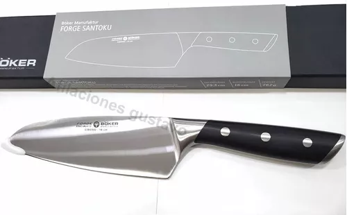 Cuchillo 3 Claveles Santoku 17cm Forjado Forge De Acero 1565