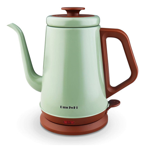 Tetera Electrica Acero Inoxidable Capacidad 1 L Color Verde