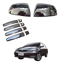 Comprar Kit Tapas Forros Espejos Manillas Cromadas Corolla 03-08