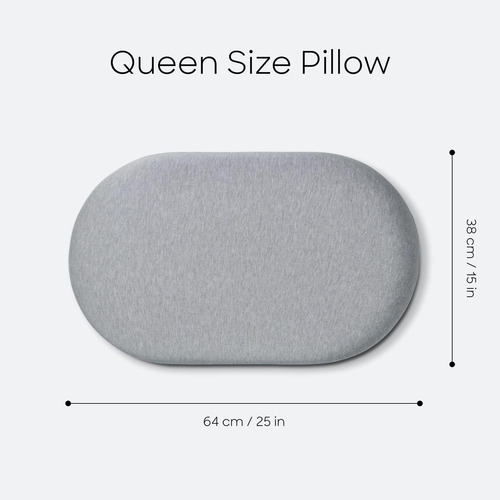 Almohada De Cama De Avestruz - Almohada De Espuma Viscoelást