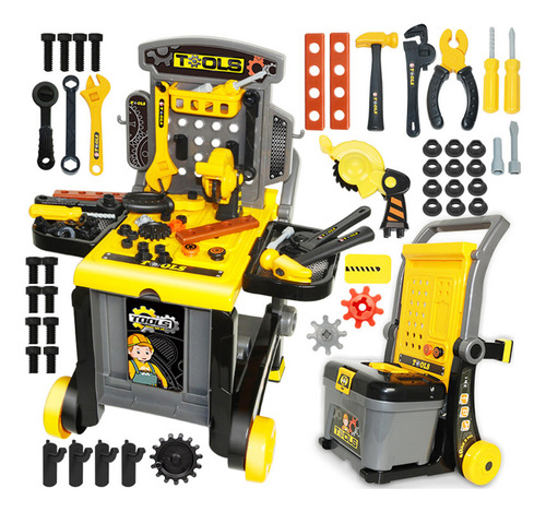 Set Herramientas Maletín Kit Reparación Construcción Juguete