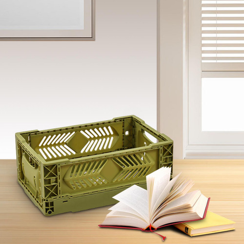 Caja De Almacenamiento, Organizador De Contenedores De Verde