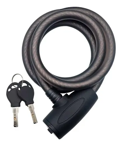 CANDADO SEGURIDAD CON ALARMA MOTO BICICLETAS SCOOTER PUERTAS