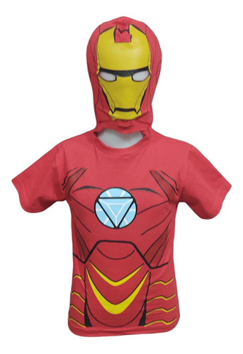 Remeras Con Mascara Super Heroes