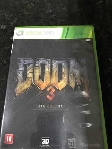 Jogo Xbox 360 Doom 3 Bfg Edition Original Mídia Física