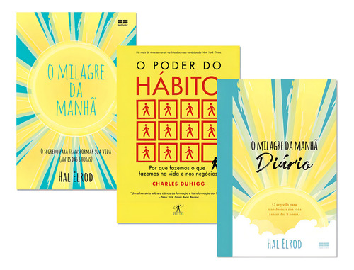 O Poder Do Hábito: Por Que Fazemos O Que Fazemos Na Vida E Nos Negócios, De Duhigg, Charles. Série Milagre Da Manhã, Vol. 1. Editora Schwarcz Sa, Capa Mole, Edição 1 Em Português, 2012