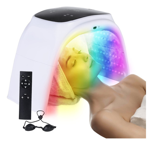 Phera Mscara Facial Led, Terapia De Luz, Mquina De Mscara Fa