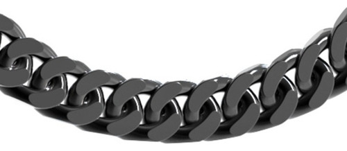 Pulsera Guess Pitstop Negro Acero Inoxidable Hombre Diámetro 9 Cm Largo 19 Cm
