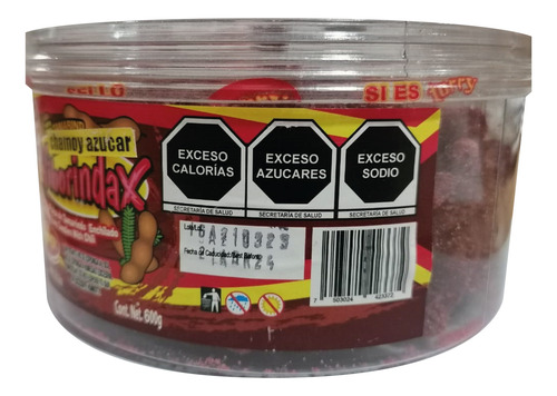 Tarry Viborindax Chamoy 100pzas Tiras De Dulce De Tamarindo