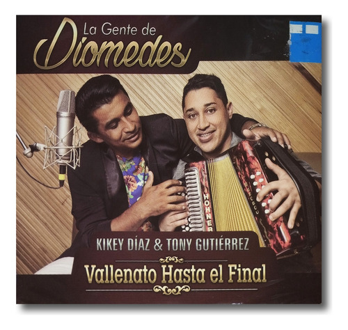 Kikey Díaz & Tony Gutierrez - Vallenato Hasta El Final - Cd