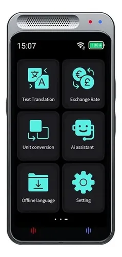 comprar Dispositivo Traductor De Voz 138 Idiomas Grabación En