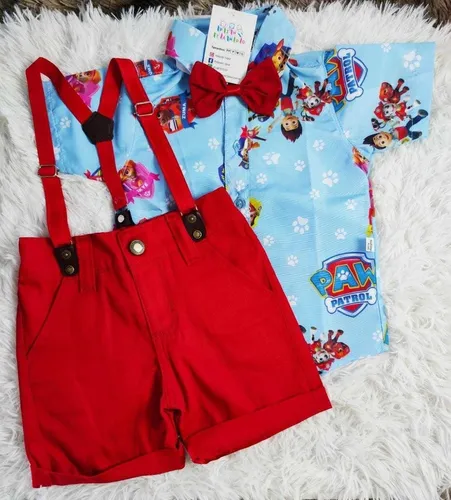 Roupa Infantil Da Patrulha Canina De Menino