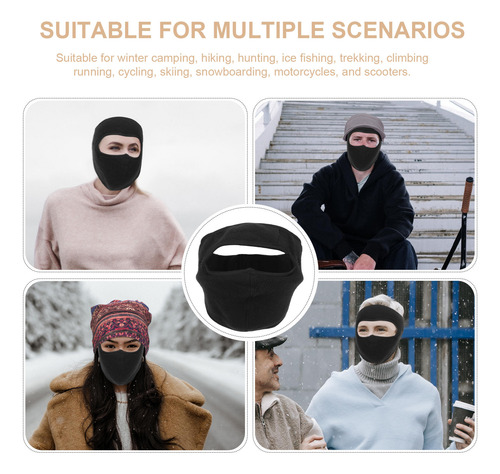 Protector Facial Antifrío Para Motocicletas, Funda Cálida Pa