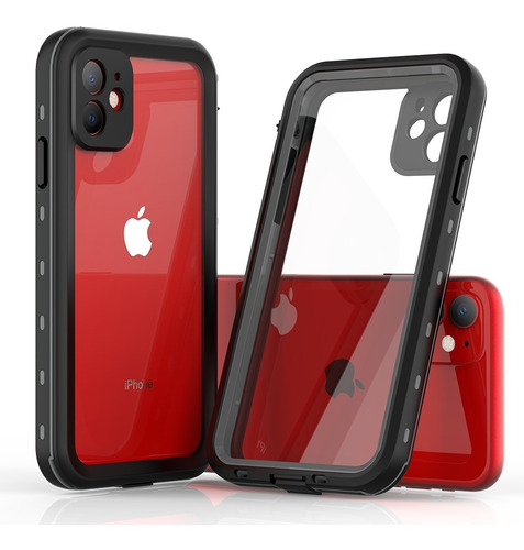 Imagen 8 de 9 de Funda Alto Impacto Compatible iPhone 11 Waterproof Shockprof