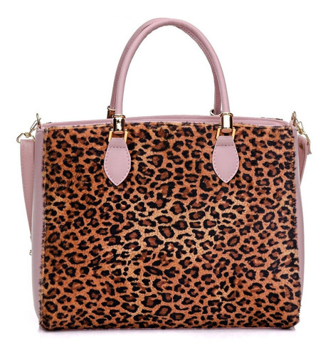 Bolso Jaguar para mujer con correa de mano grande, color Black Friday Pink