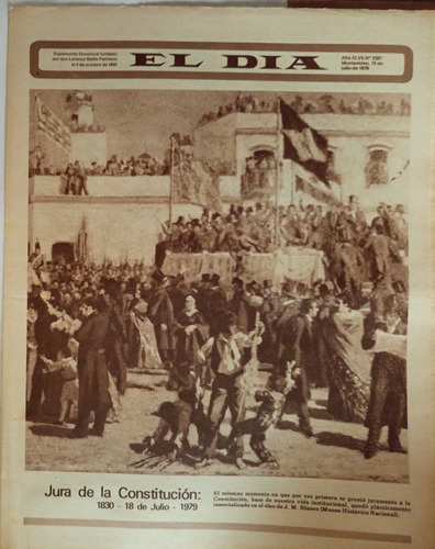 Vintage El Día N° 2387 Cuando En El Teatro Se Votaba 1979