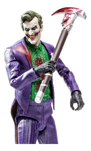 Figura De Acción Mcfarlane Mortal Kombat The Joker Blood De