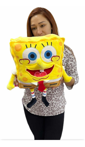 Bob Esponja De Peluche Importado Grande 45 Cm Lindo