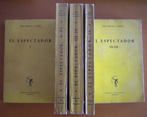 Ortega Y Gasset José / El Espectador (5 Vols.) 1960 - 1961