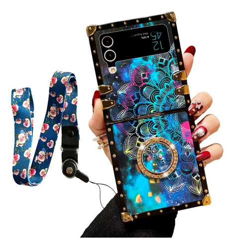 Funda Para Samsung Galaxy Z Flip 3 5g 2021 - Flor