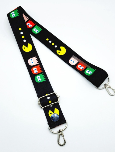 Correa Strap Carteras Regulable Intercambiable Pacman