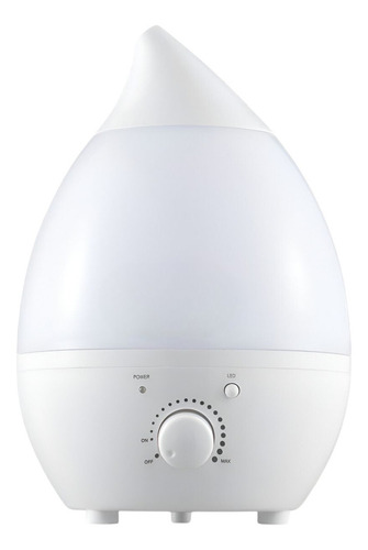 Umidificador E Difusor De Ambientes 1,5 Litros Com Led De 7 Cores Nebulização Ultrassônico Com Névoa Fria E Silenciosa Desligamento Automático E De Longa Duração 127/220V Branco E Cinza