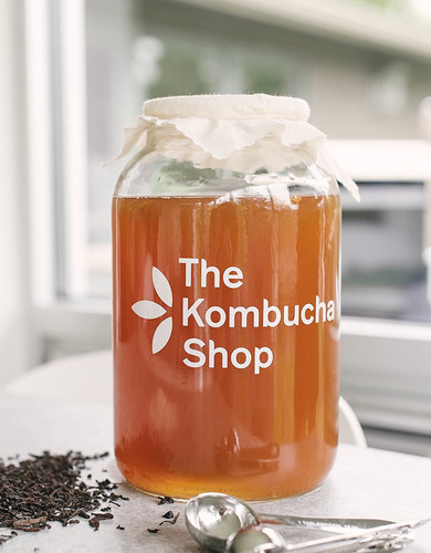 Kombucha Brewing Kit Con Kombucha Orgánica Scoby. Incluye Un