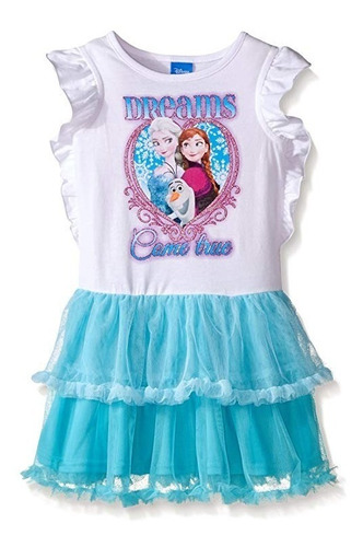 Vestidos Importados Frozen Tutu Original Disney Talla 6x.