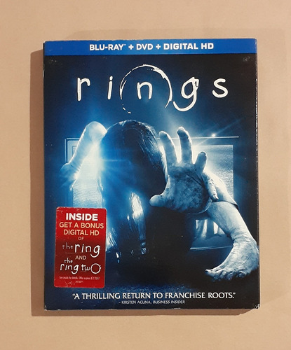 Rings ( La Llamada 3 - 2017) - Blu-ray + Dvd Original