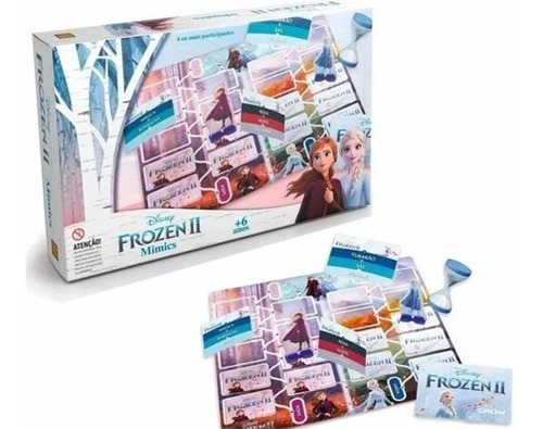 Jogo Eco Game Reciclar-braskit + Frozen 2 Mimics