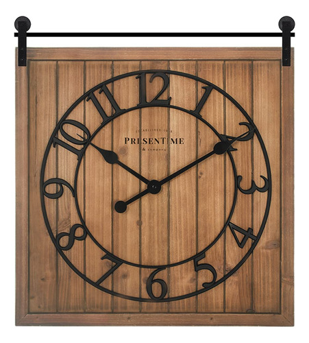 Presentime & Co Farmhouse - Reloj De Puerta De Granero, Esti