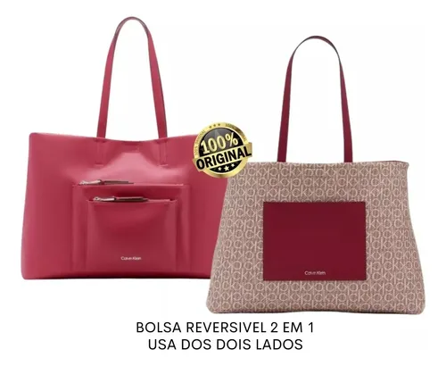 Bolsa calvin online klein reversible