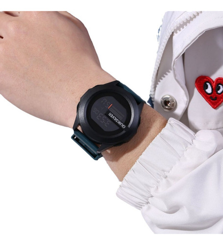 Gris - Reloj Electrónico Qiksilver Mark New Para Hombre Y Mu