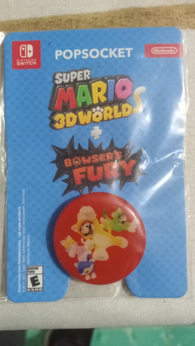 Popsocket Super Mario Promocional