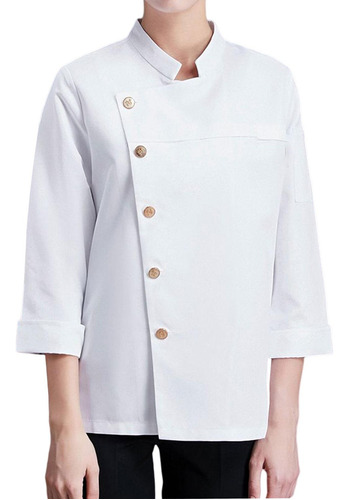 Chaqueta De Chef Unisex Ropa De Chef Manga Larga Verano