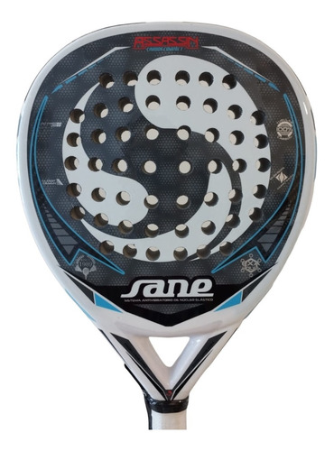 Paleta Padel Paddle Sane Assassin Carbon 3k Comp + Regalos